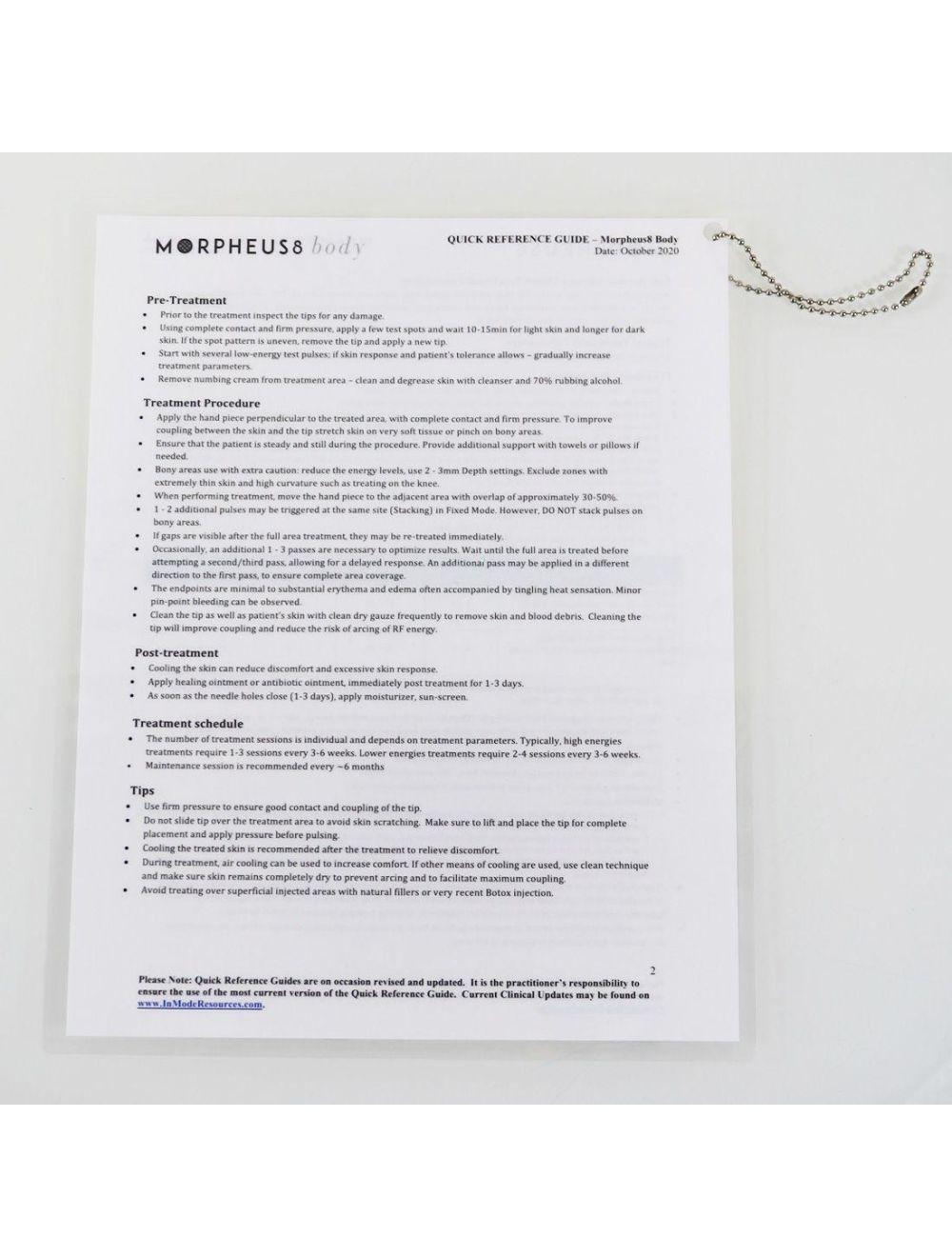 2020 InMode RF PRO Morpheus8 Handpiece Microneedling System