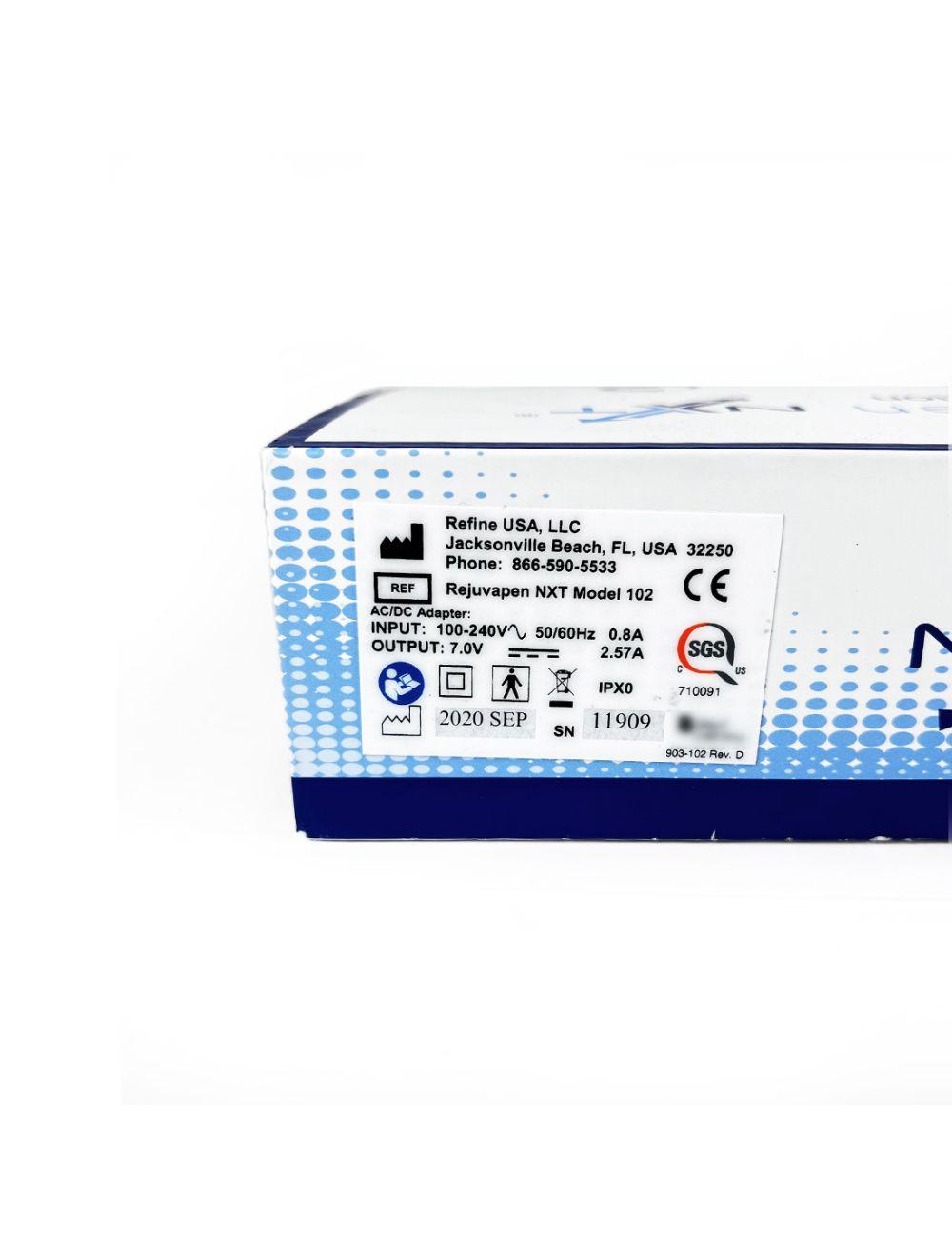 2020 Rejuvapen NXT 102 NextEvolution Microneedling Pen Acne Skin Rejuvenation Sol International Medical
