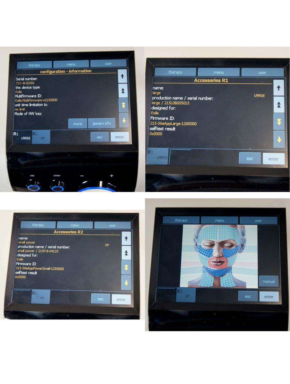 2016 BTl Exilis Ultra No Time Limit RF System Large and Small Power Handpieces BTL