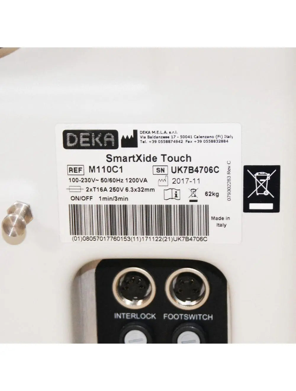 2017 DEKA SmartXide Touch C60 M110C1 Fractional CO2 Laser Mona Lisa Smart Xide Sol International Medical