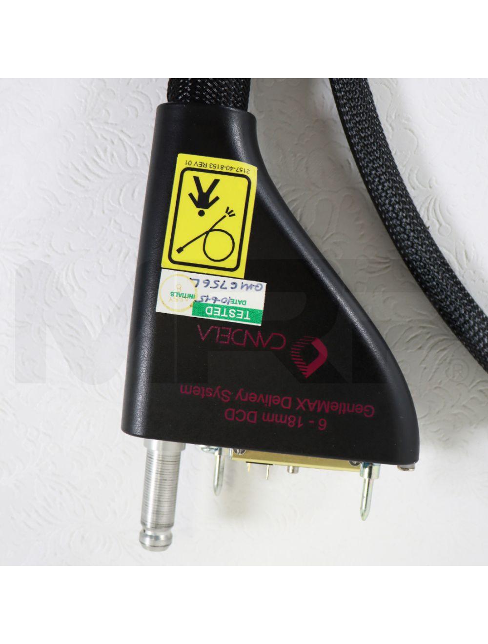 Candela GentleMax GMAX HP Handpiece 6-18mm DCD Fiber Delivery System 7122-00-3956