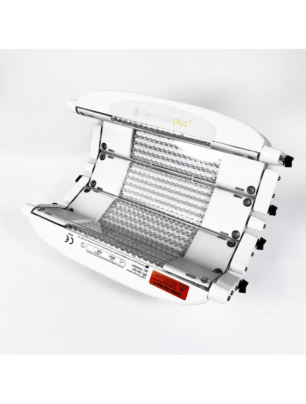 2014 OmniLux PhotoTherapeutics Blue Red Light Therapy System with Cart EM1258S Sol International Medical