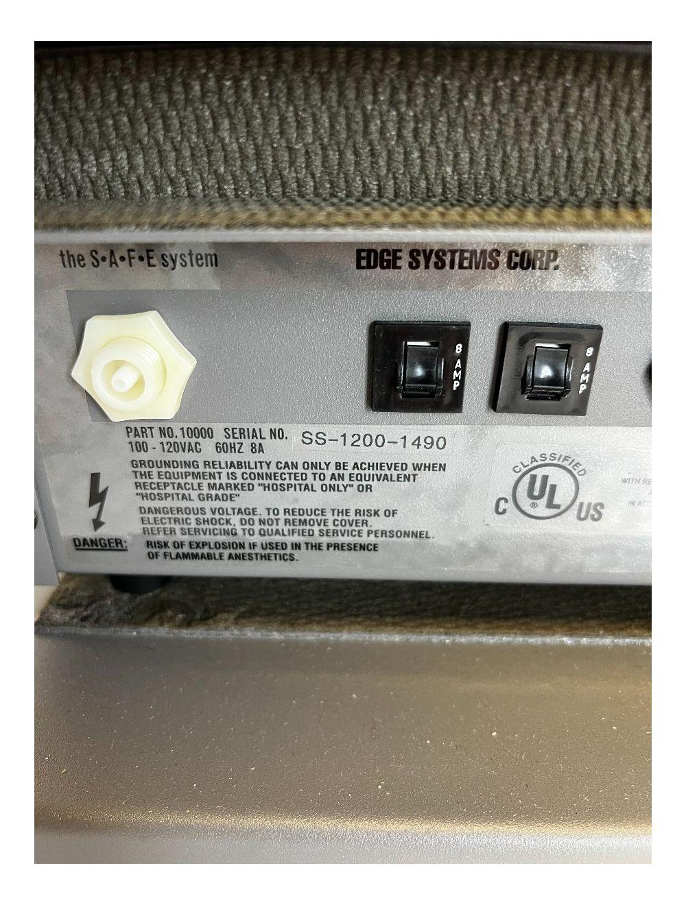 EDGE Systems S.A.F.E Portable Rolling Electrosurgical Unit Smoke Aspirator Unit Sol International Medical