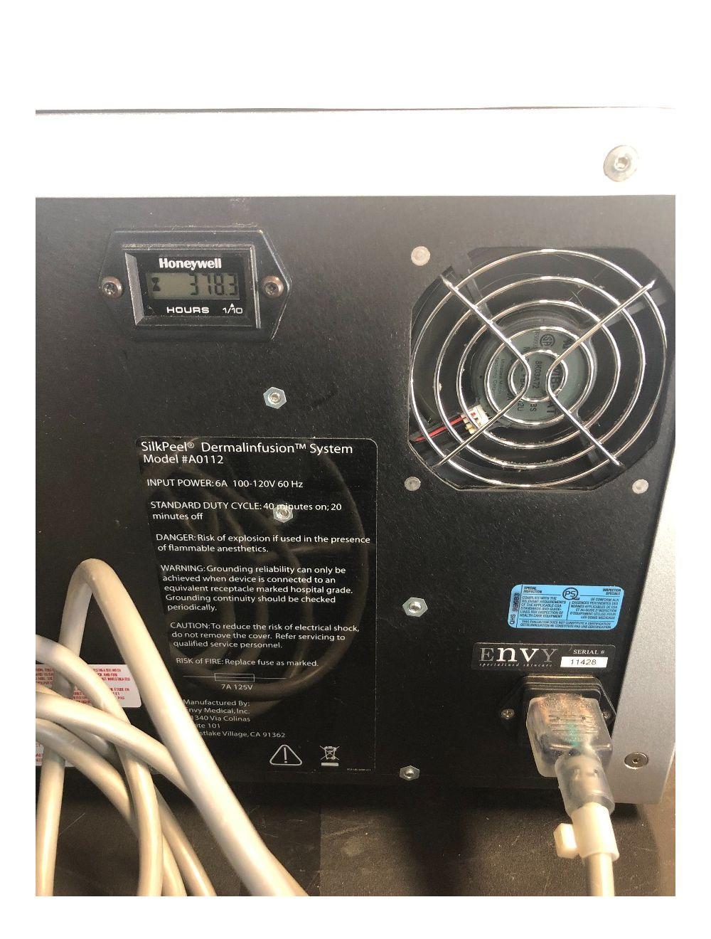 Envy Medical SilkPeel Dermalinfusion Silk Peel Standard Handpiece &amp; Tip Kit 378h