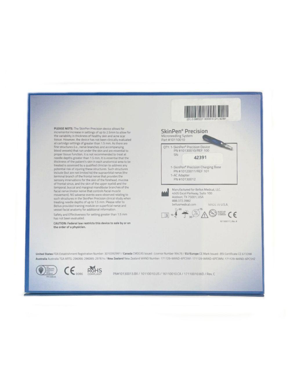 Bellus Medical Skin Pen Precision, Microneedling System PN 10110010