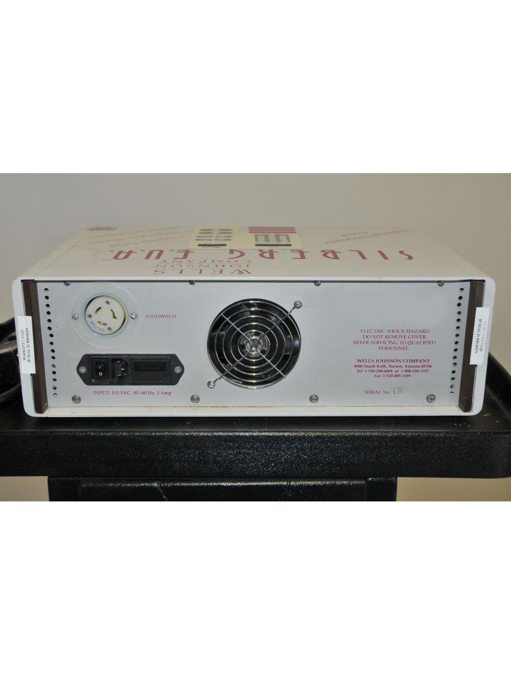 Wells Johnson External Ultrasonic Assist Infusion Tumescent Pump Generator Sol International Medical