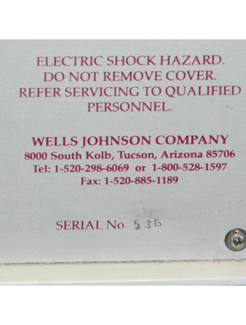 Wells Johnson External Ultrasonic Assist Infusion Tumescent Pump Generator Sol International Medical