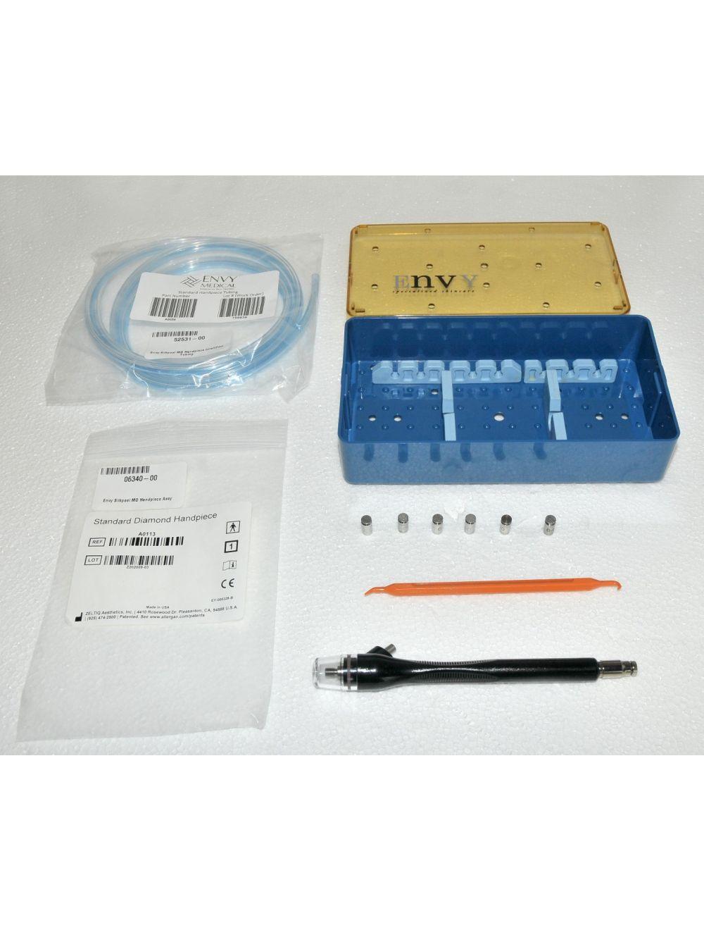 Envy Medical SilkPeel Dermalinfusion Silk Peel Standard Handpiece Tip Kit 540Hrs Sol International Medical