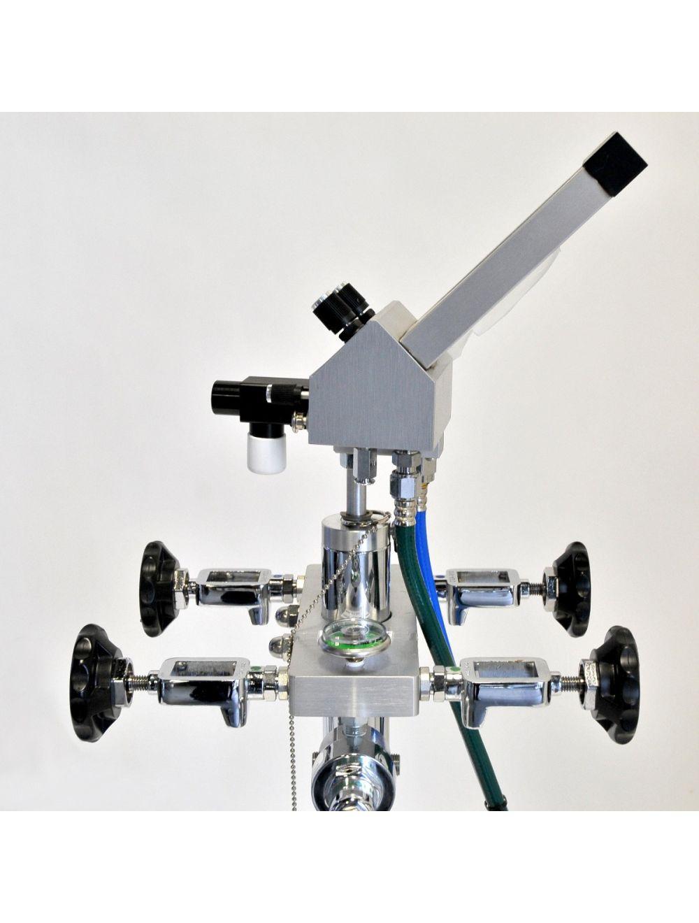 Belmed PC7 Analgesia Flowmeter Nitrous Oxide N2O Oxygen Portable Stand Dental Sol International Medical