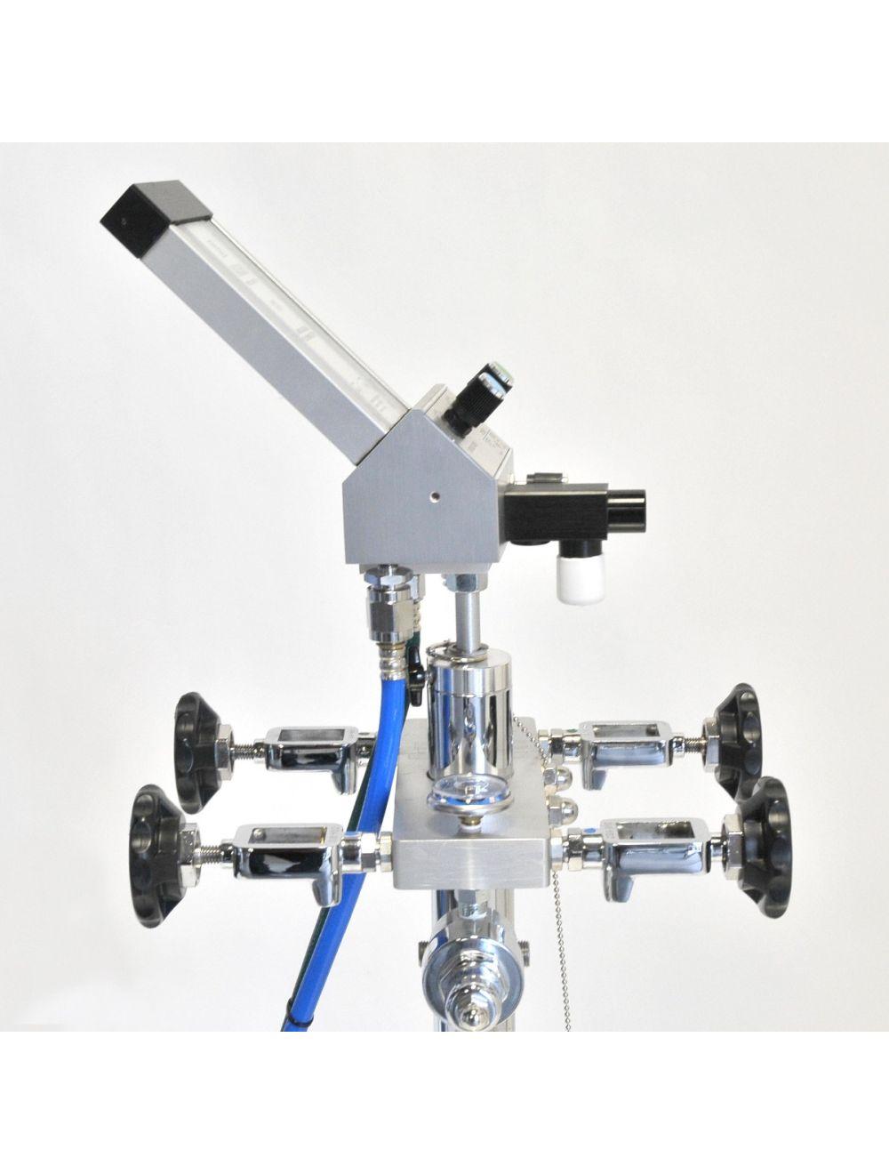Belmed PC7 Analgesia Flowmeter Nitrous Oxide N2O Oxygen Portable Stand Dental Sol International Medical