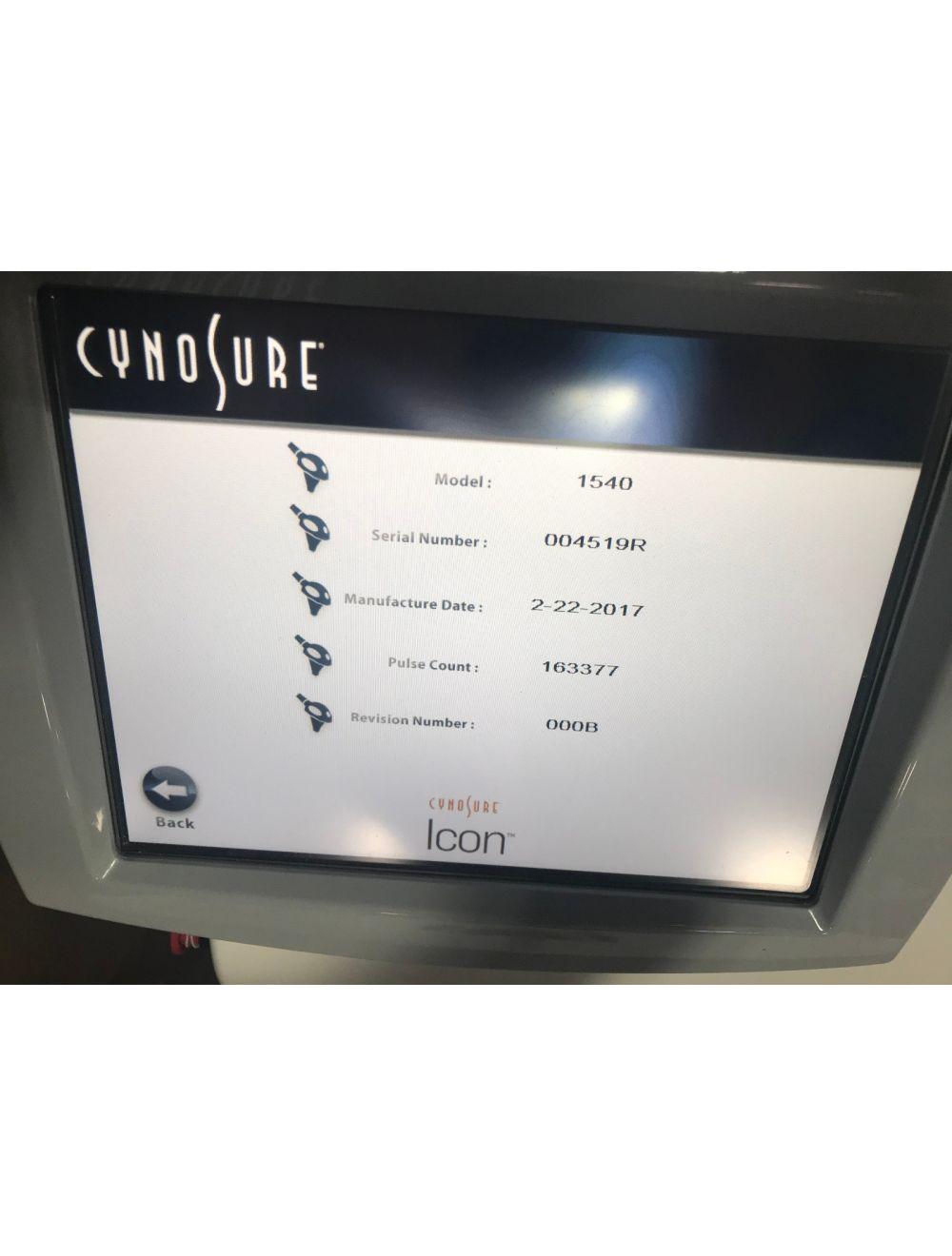 2019 Cynosure Palomar Icon Laser IPL w/ Max G 1540 2940 Skintel LOW SYSTEM SHOTS Palomar