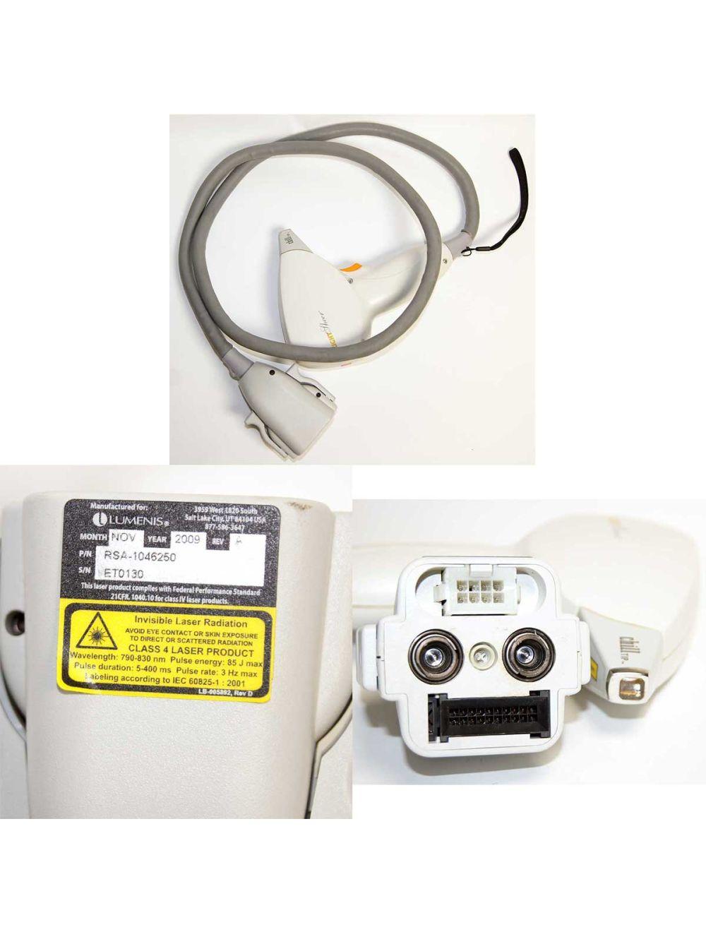 2007 Lumenis LightSheer Duet Laser System 810nm Diode HS and ET Hair Removal Lumenis
