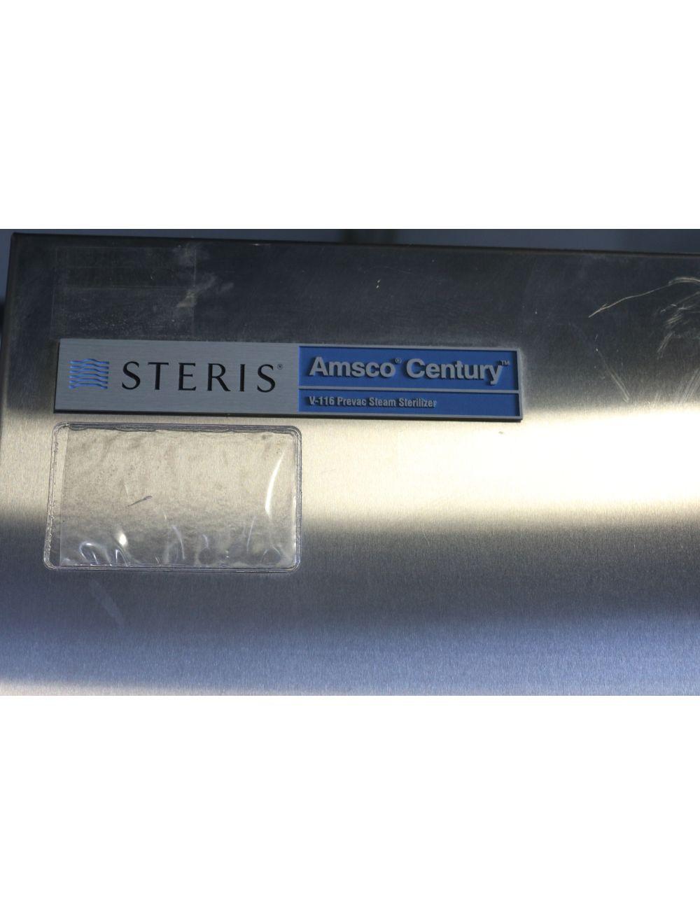 Steris AMSCO Century V-116 Prevac Steam Sterilizer 16x16x26&quot; &amp; Water Conditioner Sol International Medical