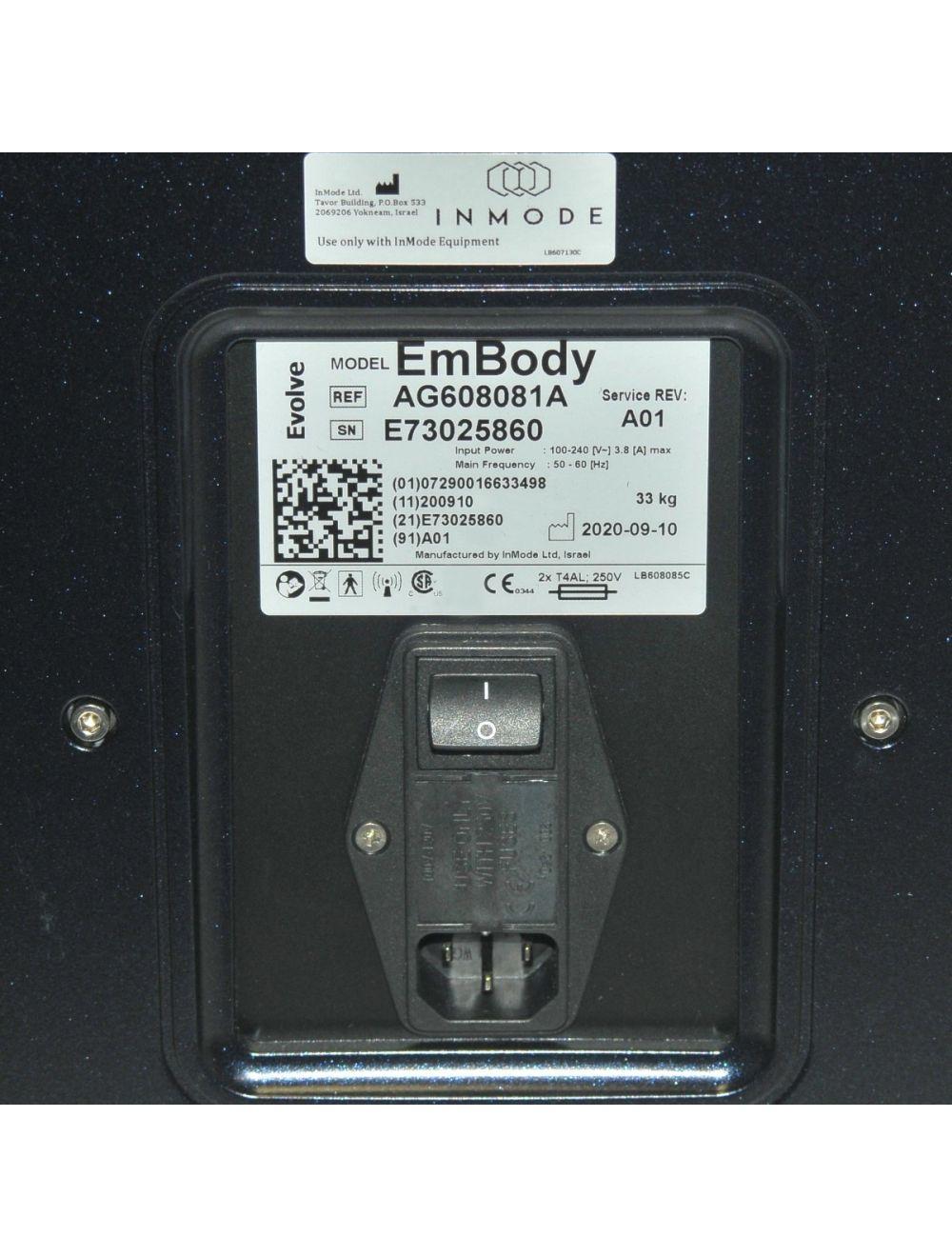2020 InMode Evolve EmBody Body Contouring Remodel Sculpting Trim Tone Tite RF