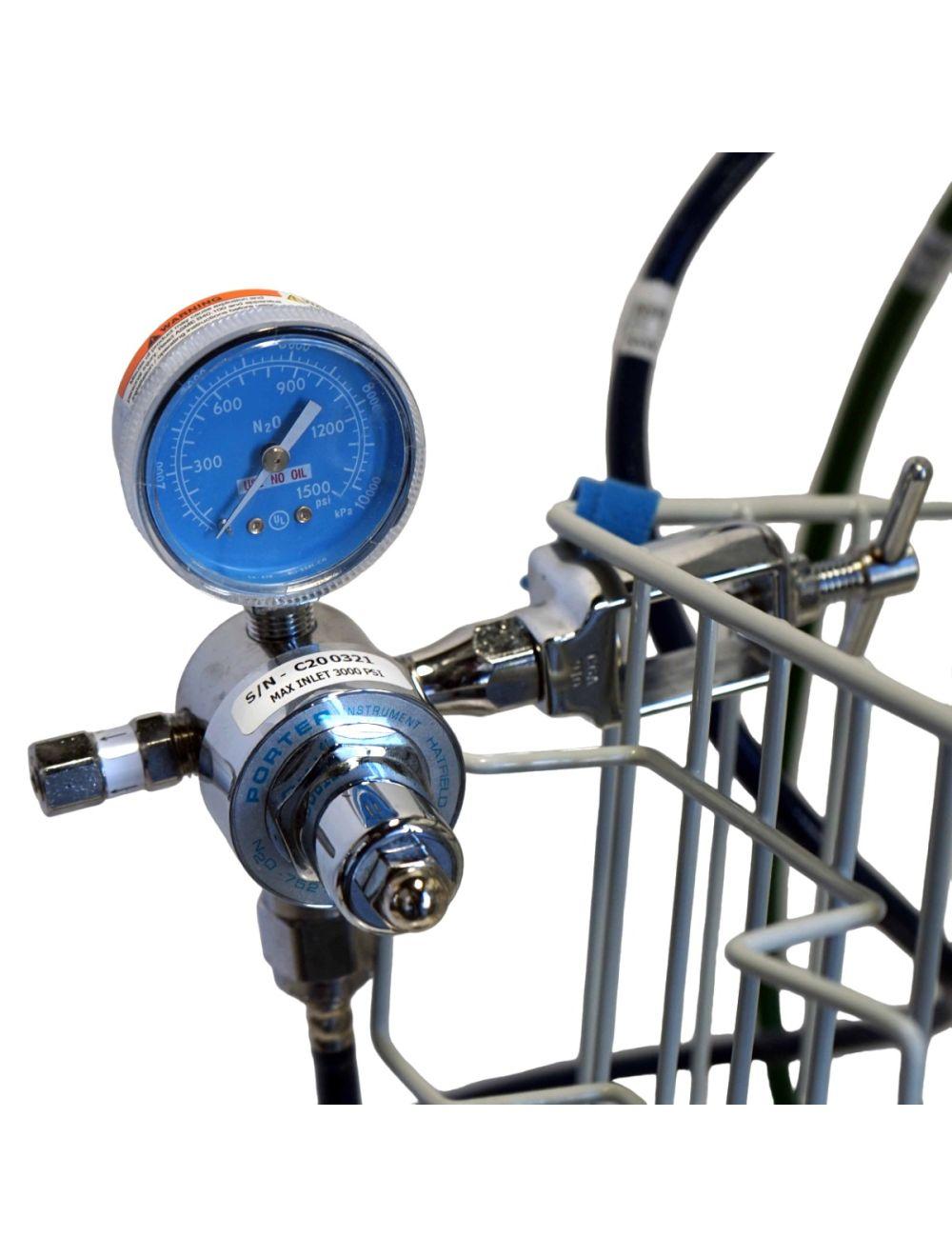 Parker Hannifin Porter NITRONOX NOX-5000HD Nitrous Oxide Mixture w/Rolling Stand Sol International Medical