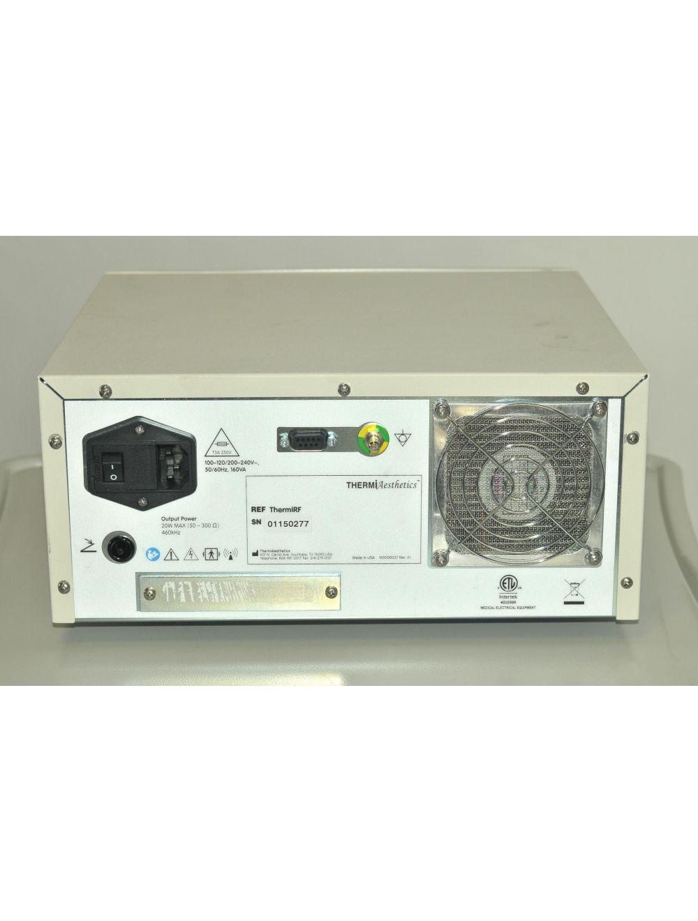 Thermi RF ThermiRF Generator ThermiSmooth ThermiTight ThermiRase RadioFrequency Sol International Medical
