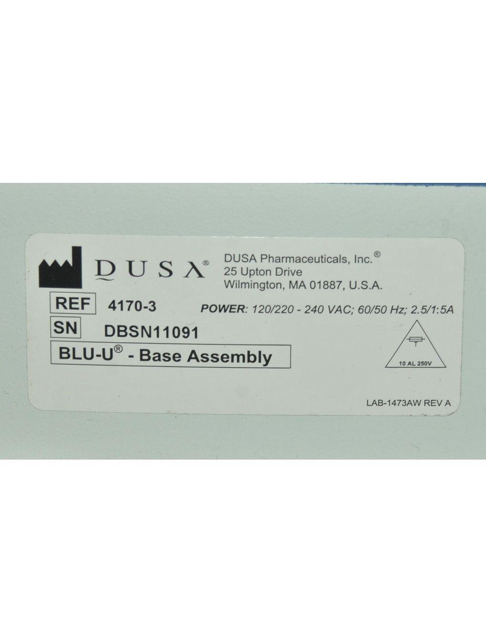 DUSA Pharmaceuticals Blue Light BLU-U Photodynamic Acne Therapy Treatment 4170 Sol International Medical
