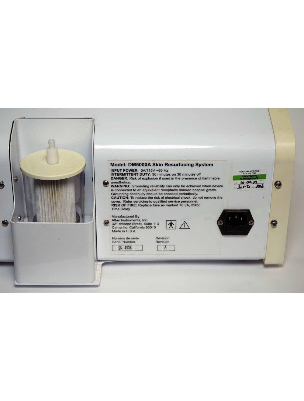 Altair DiamondTome Vacuum Microdermabrasion Skin Resurface DM5000A CONSOLE ONLY Sol International Medical