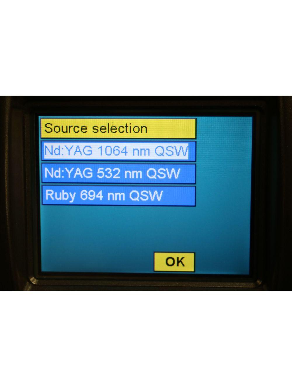 2012 Quanta Q-Plus T Tattoo Removal 1064 532 694 Laser Q-Switched Ruby + Nd:YAG Sol International Medical