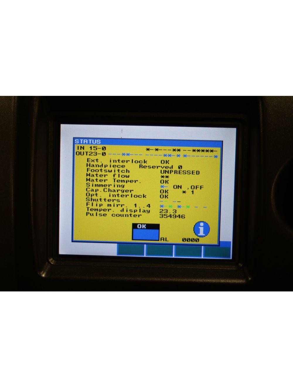 2012 Quanta Q-Plus T Tattoo Removal 1064 532 694 Laser Q-Switched Ruby + Nd:YAG Sol International Medical