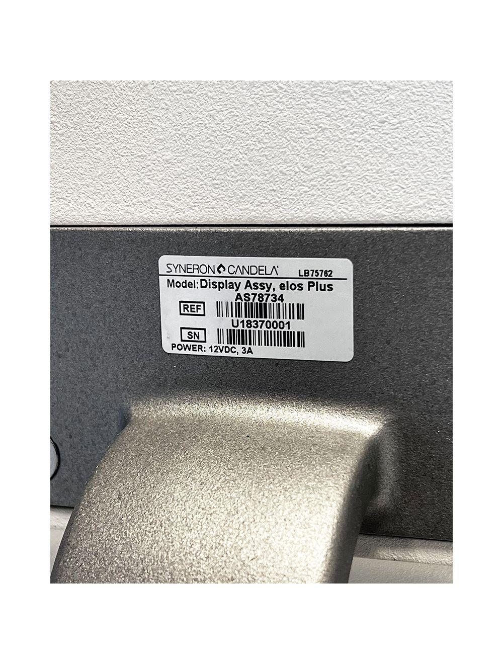 Syneron Candela Elos Plus SRF SRA RF Laser Skin Tighten/Resurface Hair Removal