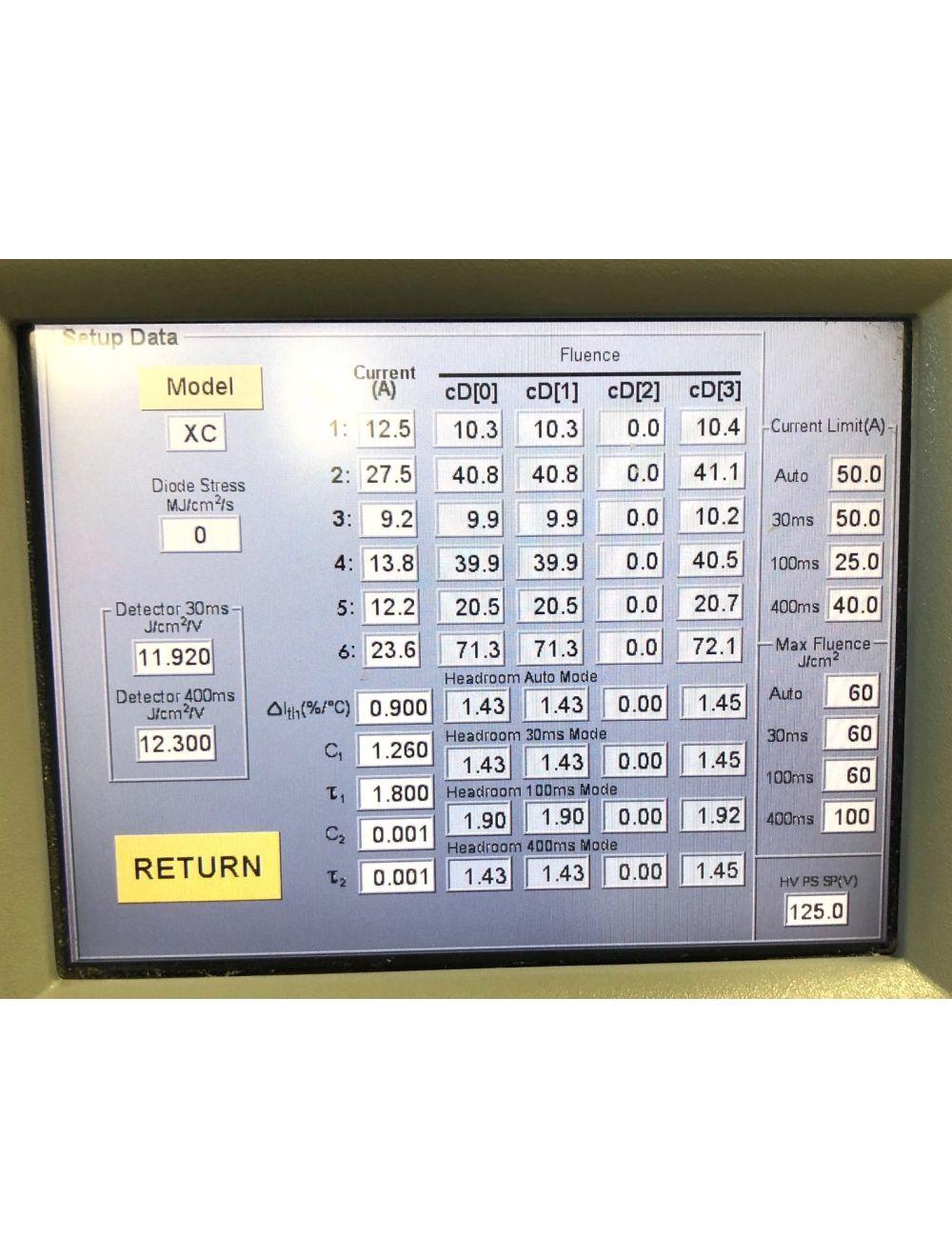 2004 Lumenis LightSheer XC Diode Laser System Light Sheer High Headroom Lumenis