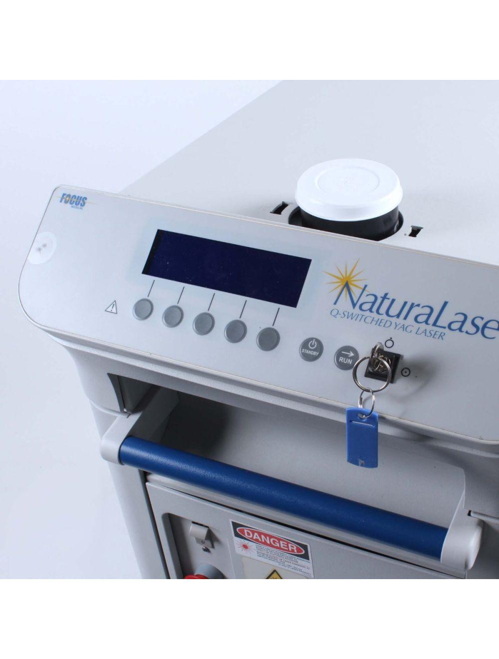 2014 Focus NaturaLase QS Nanosecond YAG 2J 532 1064 Veins Pigment & Tattoo Laser