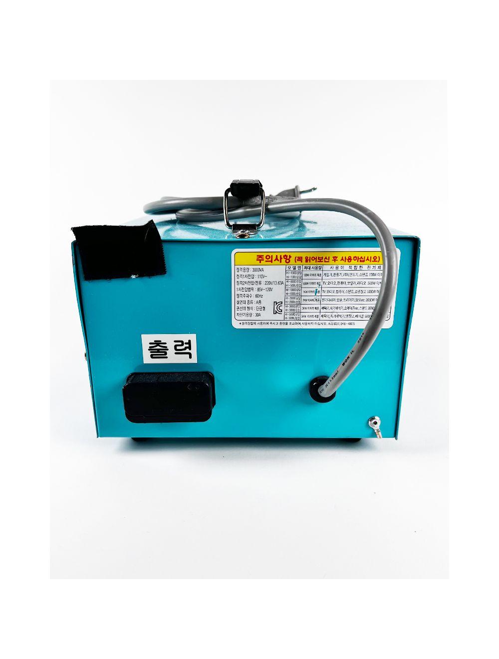 Step-Down Adjustable Transformer 220V to 100V~120 V 3000W/3KW Voltage Converter