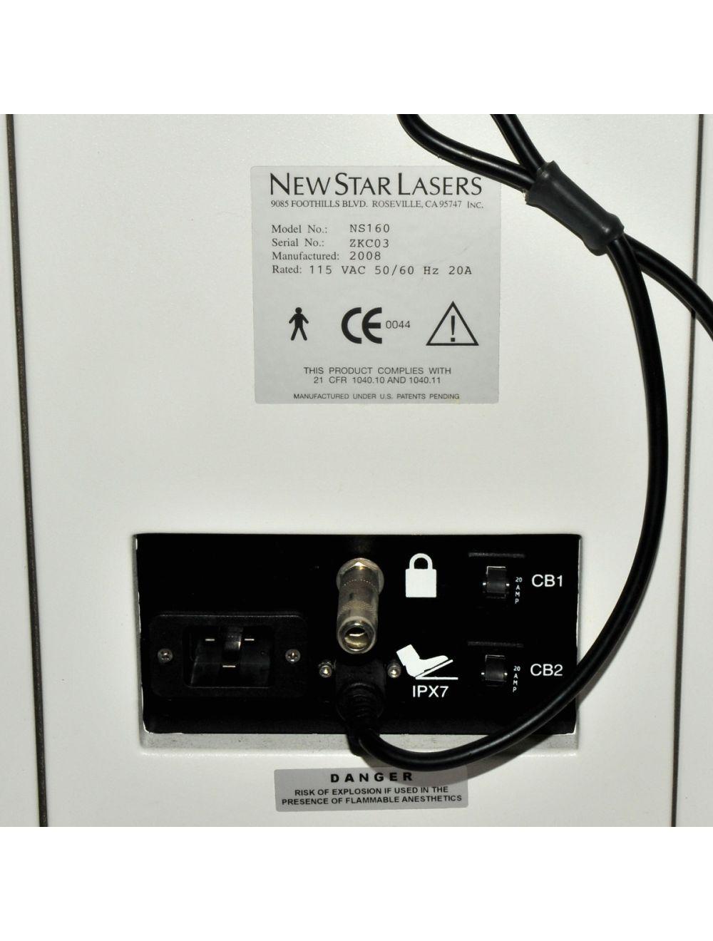 2008 New Star CoolTouch CTEV NS160 15w Nd:YAG 1320nm Cosmetic Laser Leg Veins CVI
