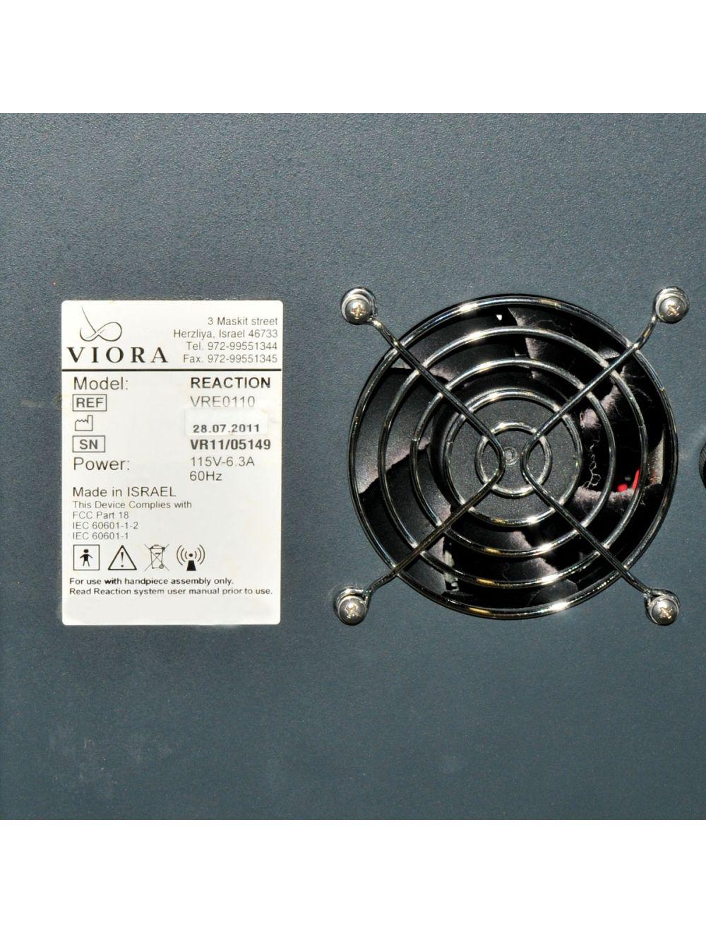 2011 Viora REACTION RF Skin Tightening Body Contouring Radio Frequency System Sol International Medical