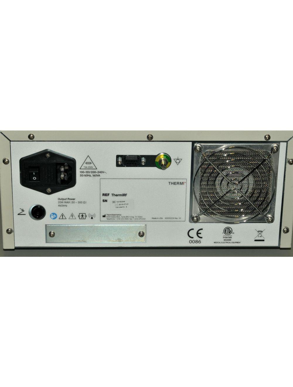 2016 ThermiAesthetics ThermiRF Temperature Controlled RF Electrosurgical System Sol International Medical