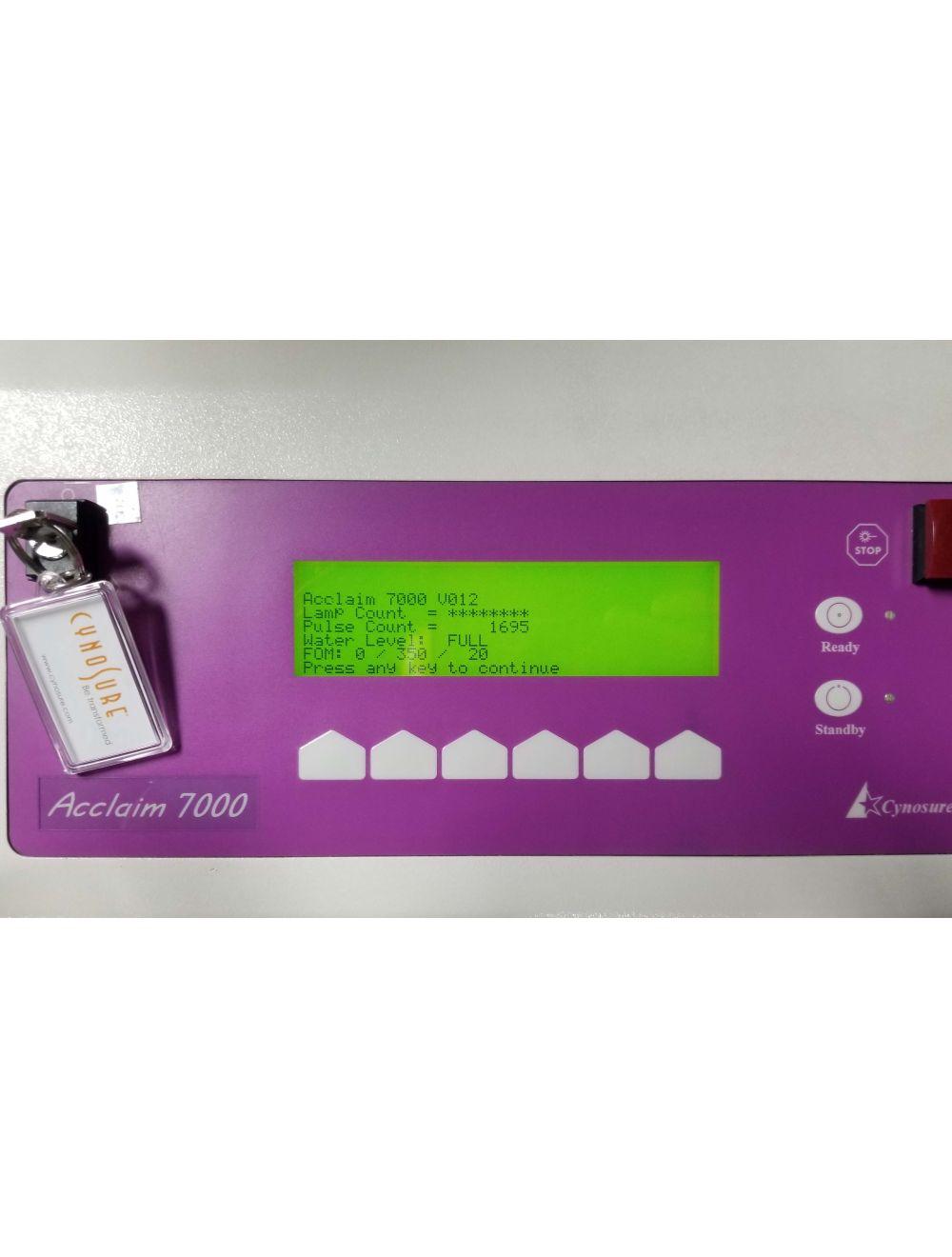 Cynosure Acclaim 7000 Nd YAG 1064 Hair Removal Skin Rejuvenation Vascular Laser Cynosure