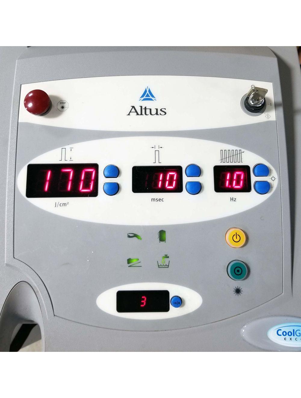 Cutera Altus COOLGLIDE 1064 nm Nd:YAG Hair Removal HR Laser US Cool Glide Excel Cutera
