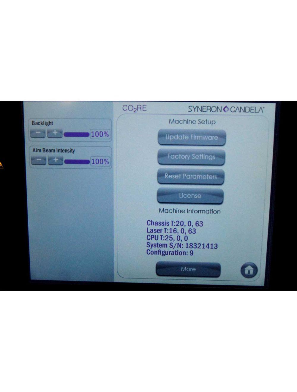 Syneron Candela 2017 CO2RE CO2 Laser Wrinkle Reduction Skin Resurfacing Core 2 Candela