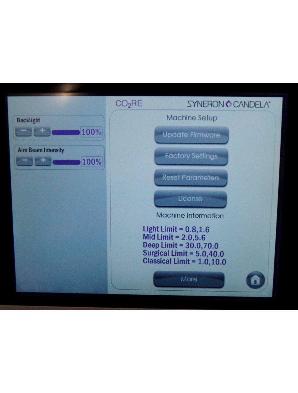 Syneron Candela 2017 CO2RE CO2 Laser Wrinkle Reduction Skin Resurfacing Core 2 Candela