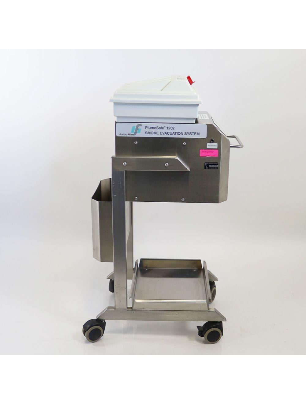 Buffalo Filter PlumeSafe PSS 1202 Smoke Evacuation System Plume Safe w/Cart Sol International Medical