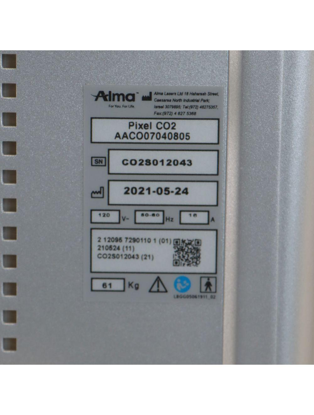 2021 Alma Pixel CO2 Laser FemiLift Vaginal Fractional Skin Resurfacing Wrinkles Alma