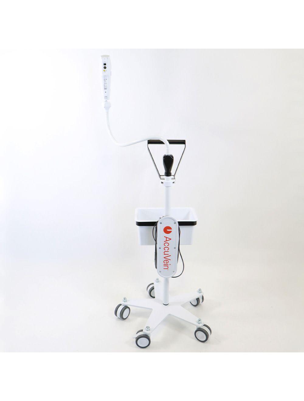 AccuVein Vein Finder HF580 Illuminator w/Mobile Stand AV500 Handpiece Accu Vein Sol International Medical