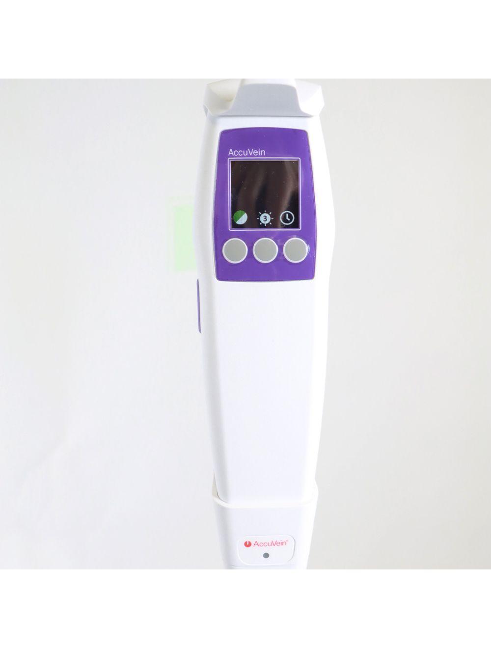 AccuVein Vein Finder HF580 Illuminator w/Mobile Stand AV500 Handpiece Accu Vein Sol International Medical