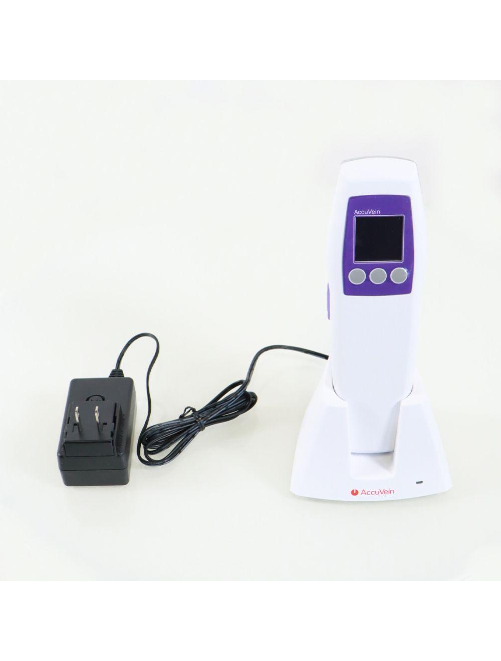 AccuVein Vein Finder HF580 Illuminator w/Mobile Stand AV500 Handpiece Accu Vein Sol International Medical