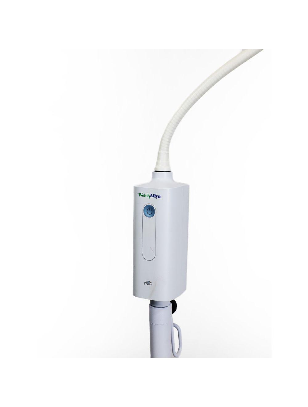 Welch Allyn GS300 General Exam Light LED Green Series Rolling White Mobile Stand Sol International Medical
