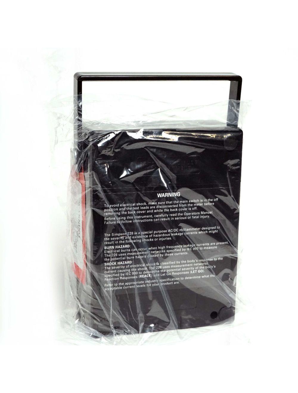 Simpson Electrical AC Current Leakage Tester Tool 228-IEC 40027 A/C Leak NEW NIB Sol International Medical