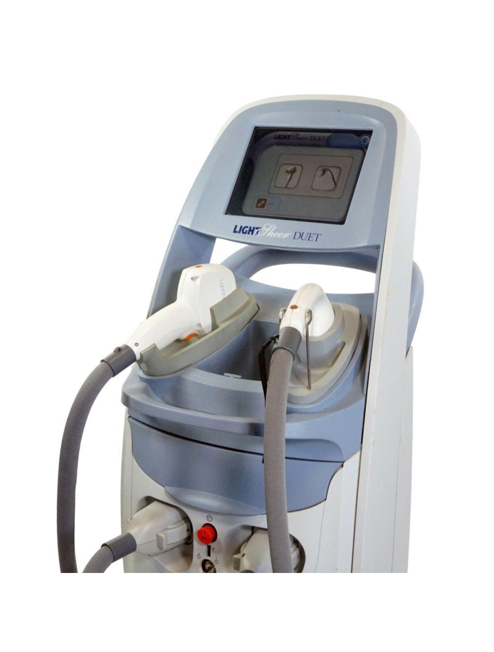 2009 Lumenis LightSheer Duet Laser ET HS 9x9mm 22x35mm Hair Removal Light Sheer