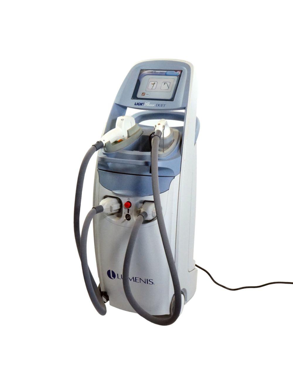 2010 Lumenis LightSheer Duet Laser ET HS 9x9mm 22x35mm Hair Removal Light Sheer