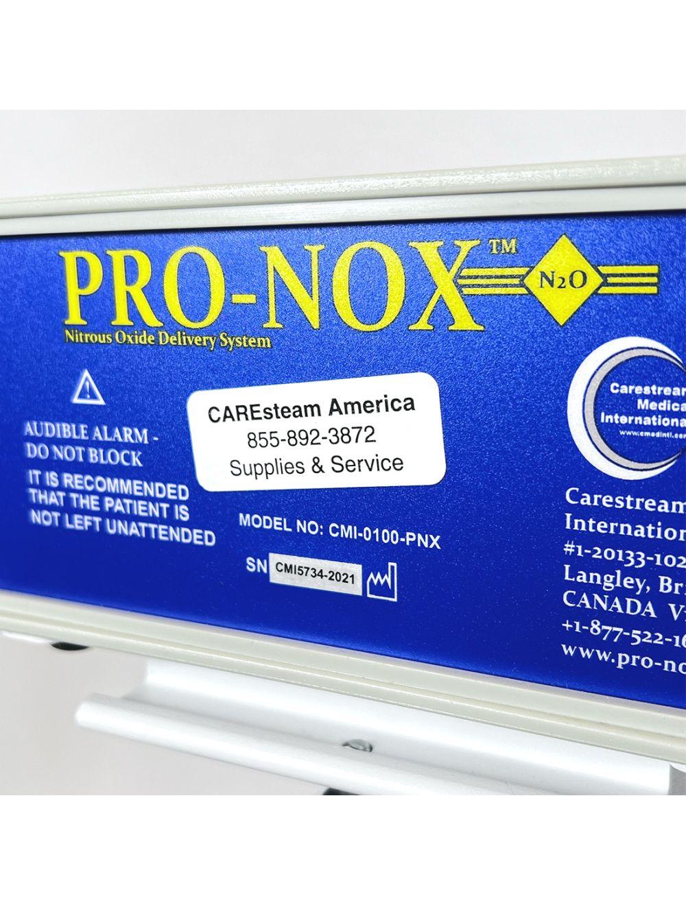 Pro-Nox Nitrous Oxide Delivery System Pain &amp; Anxiety Relief Aesthetic TLC PRONOX Sol International Medical