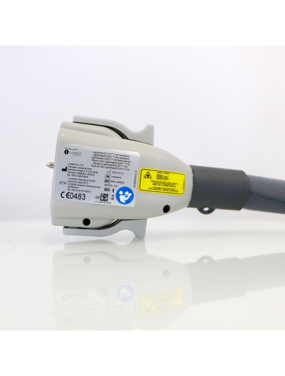 2010 Lumenis LightSheer Duet Laser High Speed HS 805nm ET Hair Removal 2 HP's Lumenis