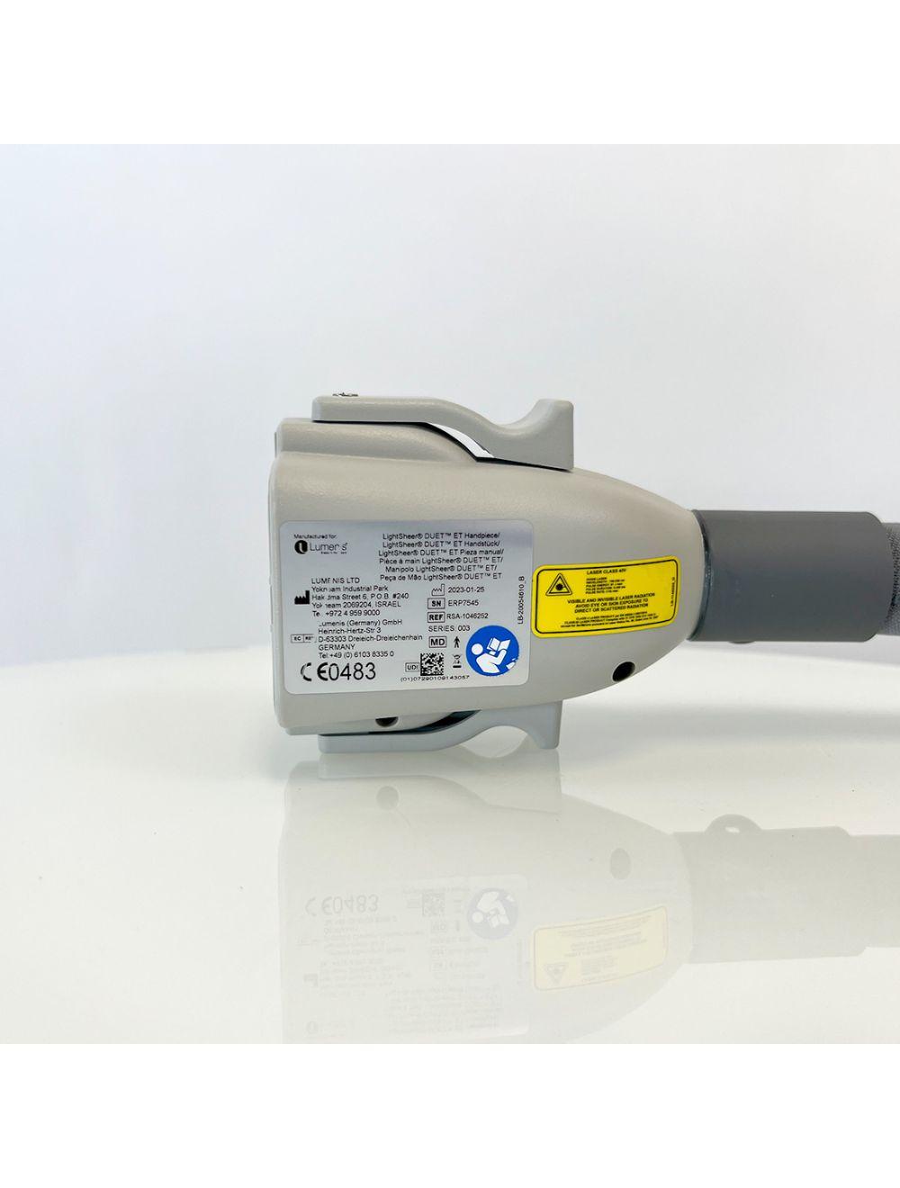 2010 Lumenis LightSheer Duet Laser High Speed HS 805nm ET Hair Removal 2 HP's Lumenis