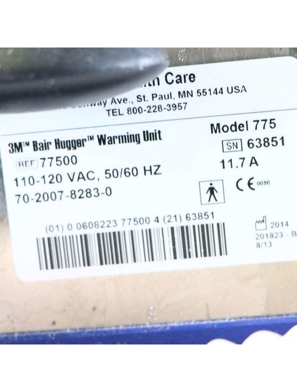 Bair Hugger - PATIENT WARMERvmodel 775 warming unit Sol International Medical