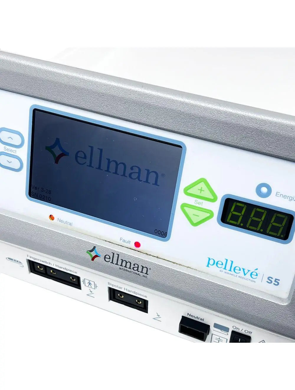 Ellman Pelleve S5 RF Wrinkle Reduction System IEC5P-ST Generator Sol International Medical