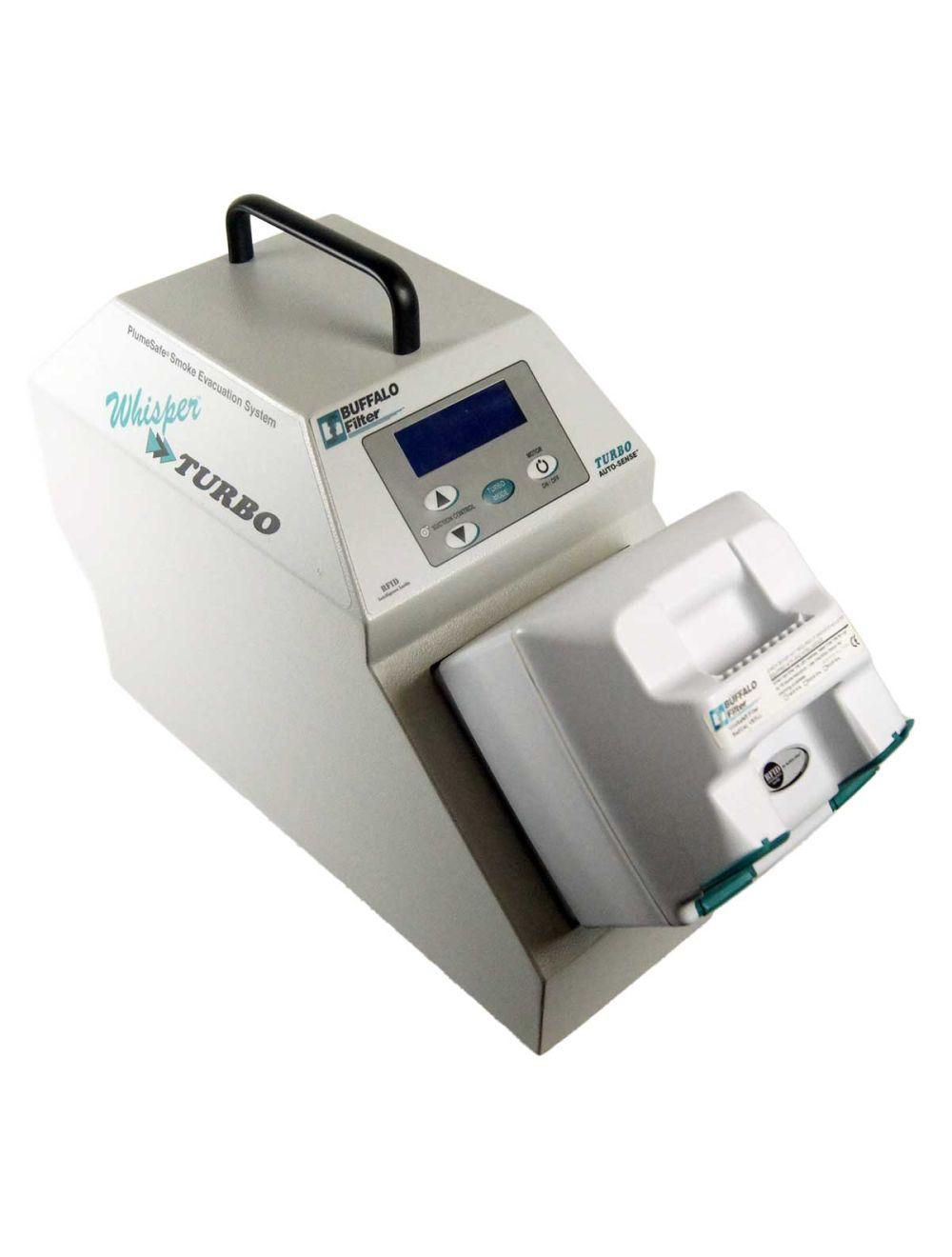 Buffalo Filter Whisper Turbo PlumeSafe Smoke Evacuation Suction System PSWTURBO Sol International Medical